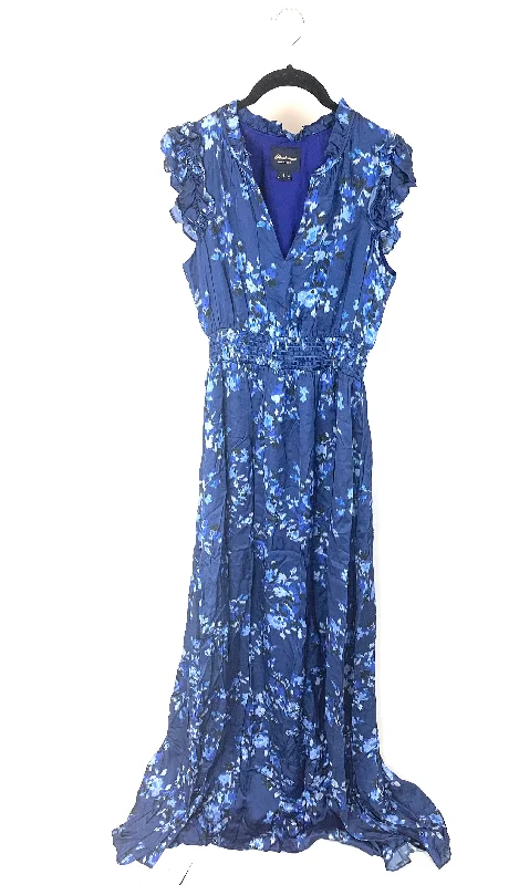 Shades Of Blue Long Dress - Size 4 Tunics Bridal satin