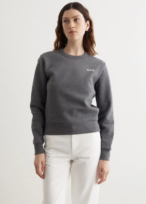 Boxy Petit VPC Sweatshirt Hoodie with Full-Zip Functional Layering