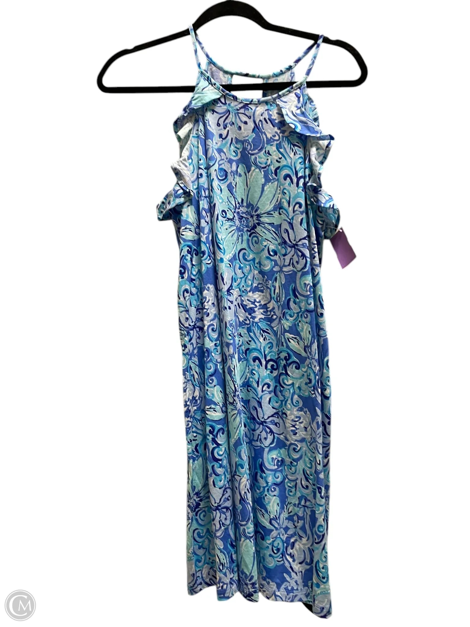 Dress Designer By Lilly Pulitzer In Blue, Size: S Tunics Vintage classic