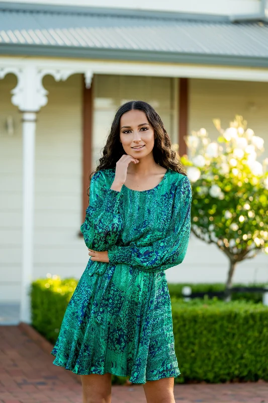 AUGUSTINE - Clementine paisley print dress! 16 Tunics Review highly
