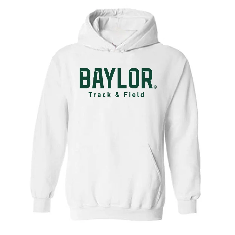 Baylor - NCAA Women's Track & Field : Audrey Williamson - Classic Shersey Hooded Sweatshirt Hoodie with Cropped Fit Short Trendy