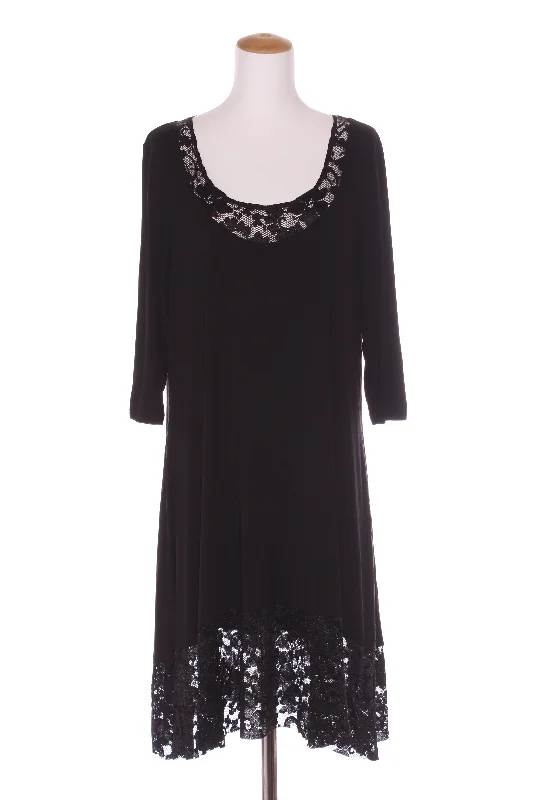 H.S.L (NZ) Lace trim viscose dress! 20 Tunics Bestseller popular
