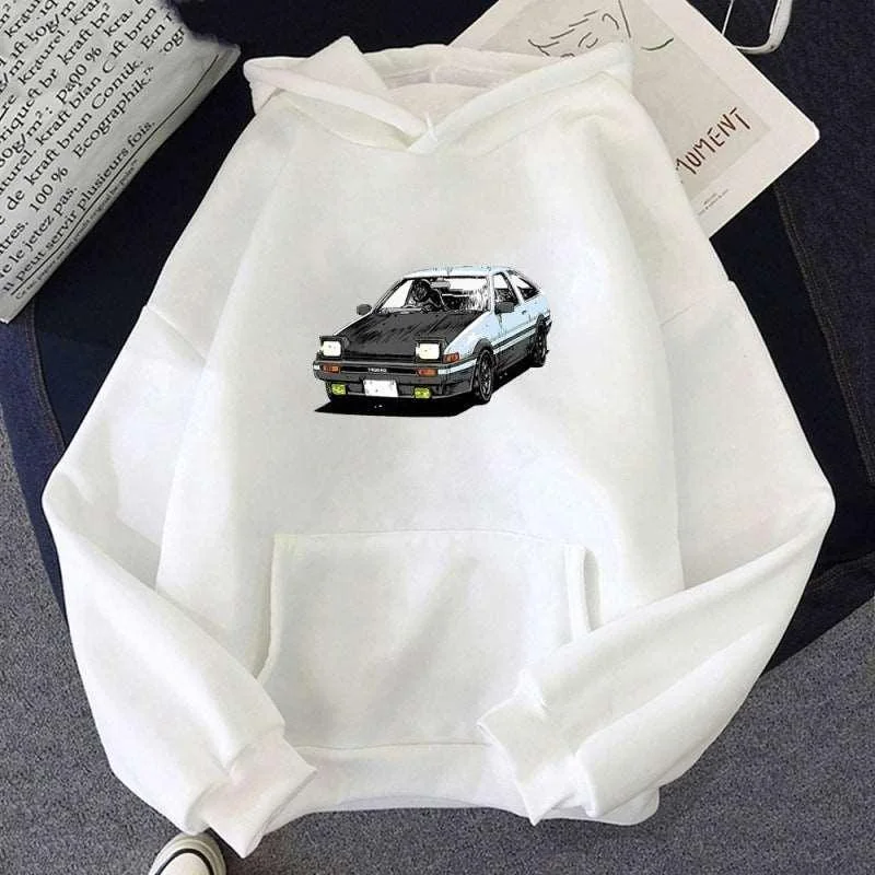 Artistic Retro Printing Hoodie Hoodie with Mock Neck Collared Structured