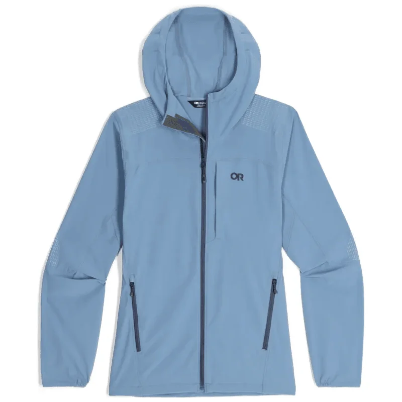 Outdoor Research W Ferrosi DuraPrint Hoodie Hoodie with Front Slit Layering Stylish