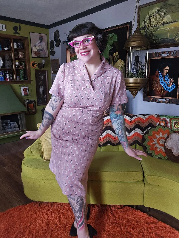 Vintage 1970's Dusty Rose Dress Tunics Bestseller popular