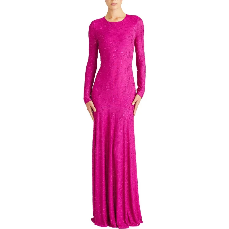 Womens Mesh Full Length Evening Dress Tunics Exclusive limited