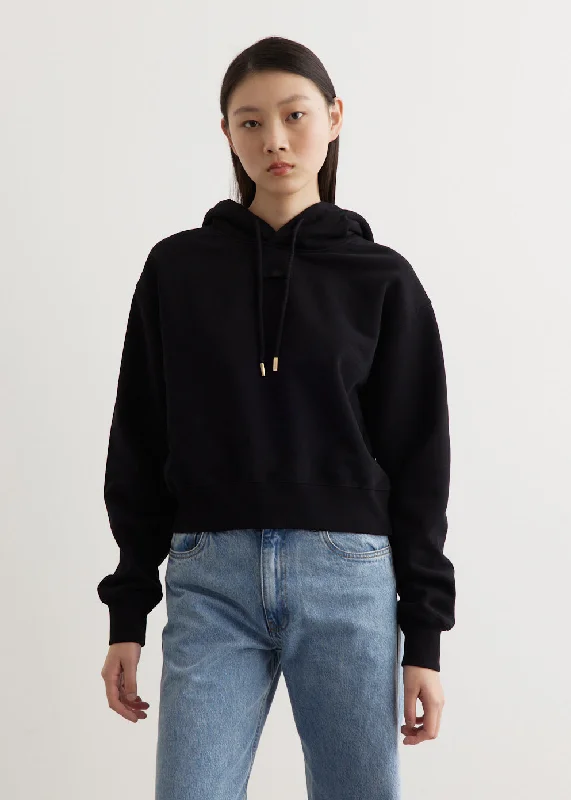 Le Hoodie Gros Grain Hoodie with Puffed Sleeves Voluminous Trendy
