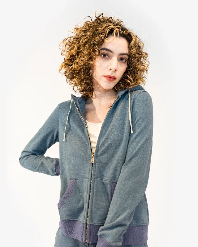 CASUAL ZIPPER HOODIE Hoodie with Typography Text Message