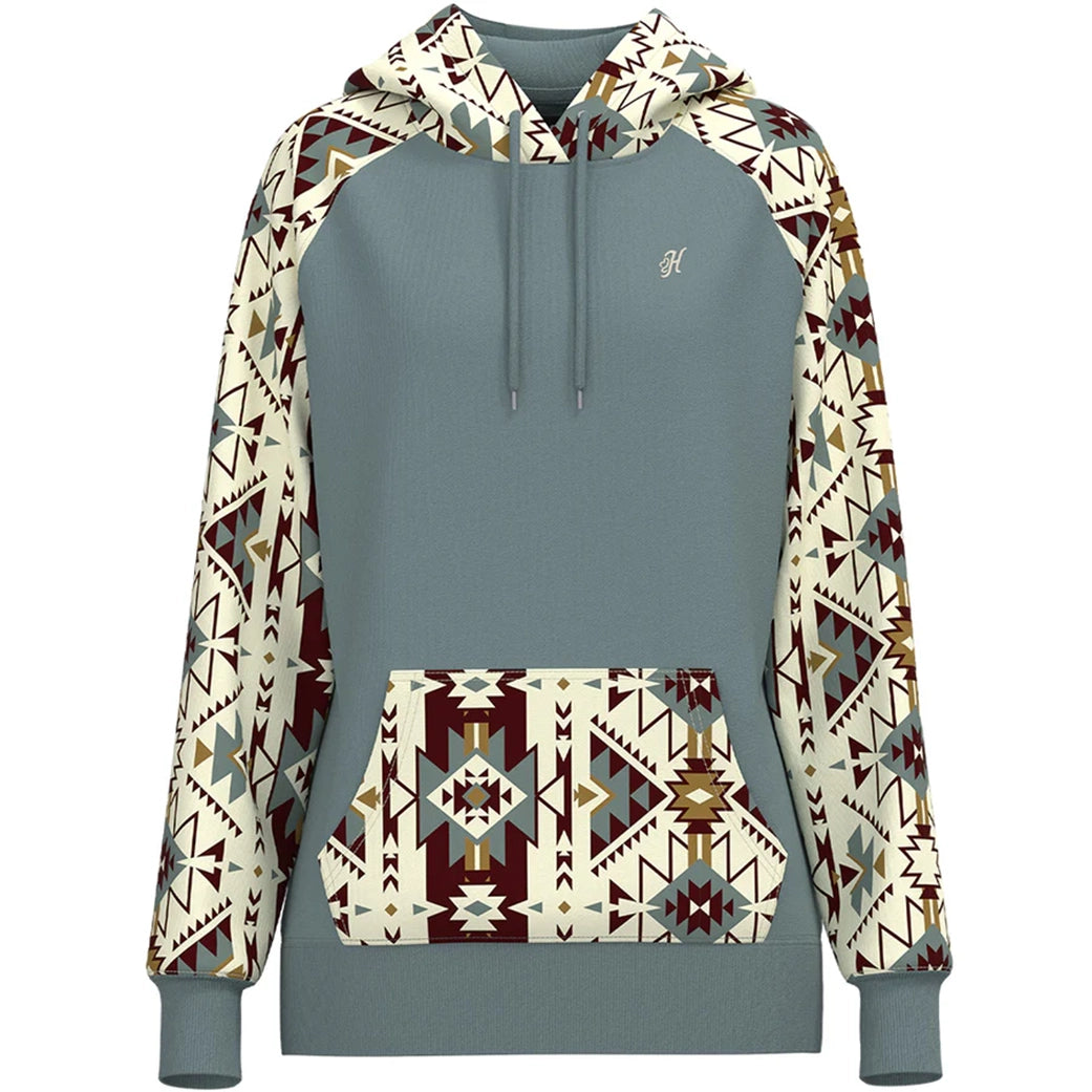 Hooey Women's "Legendary Hoodie" Hoodie with Camouflage Military Edgy