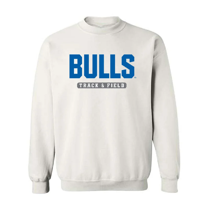 Buffalo - NCAA Women's Track & Field : Alexia Jones - Crewneck Sweatshirt Hoodie with Sequins Glamorous Eye-catching