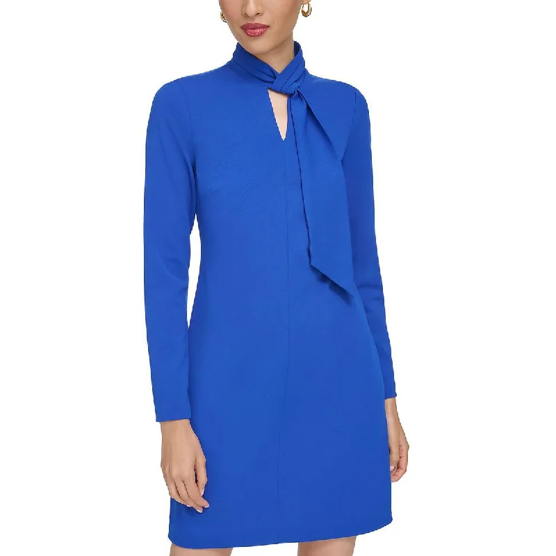Womens Sheath Long Sleeve Sheath Dress Off-the-shoulder Chic Trendy