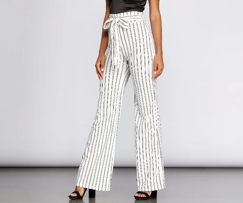 Keepin' It Classy Wide Leg Pants Casual Yoga Pants