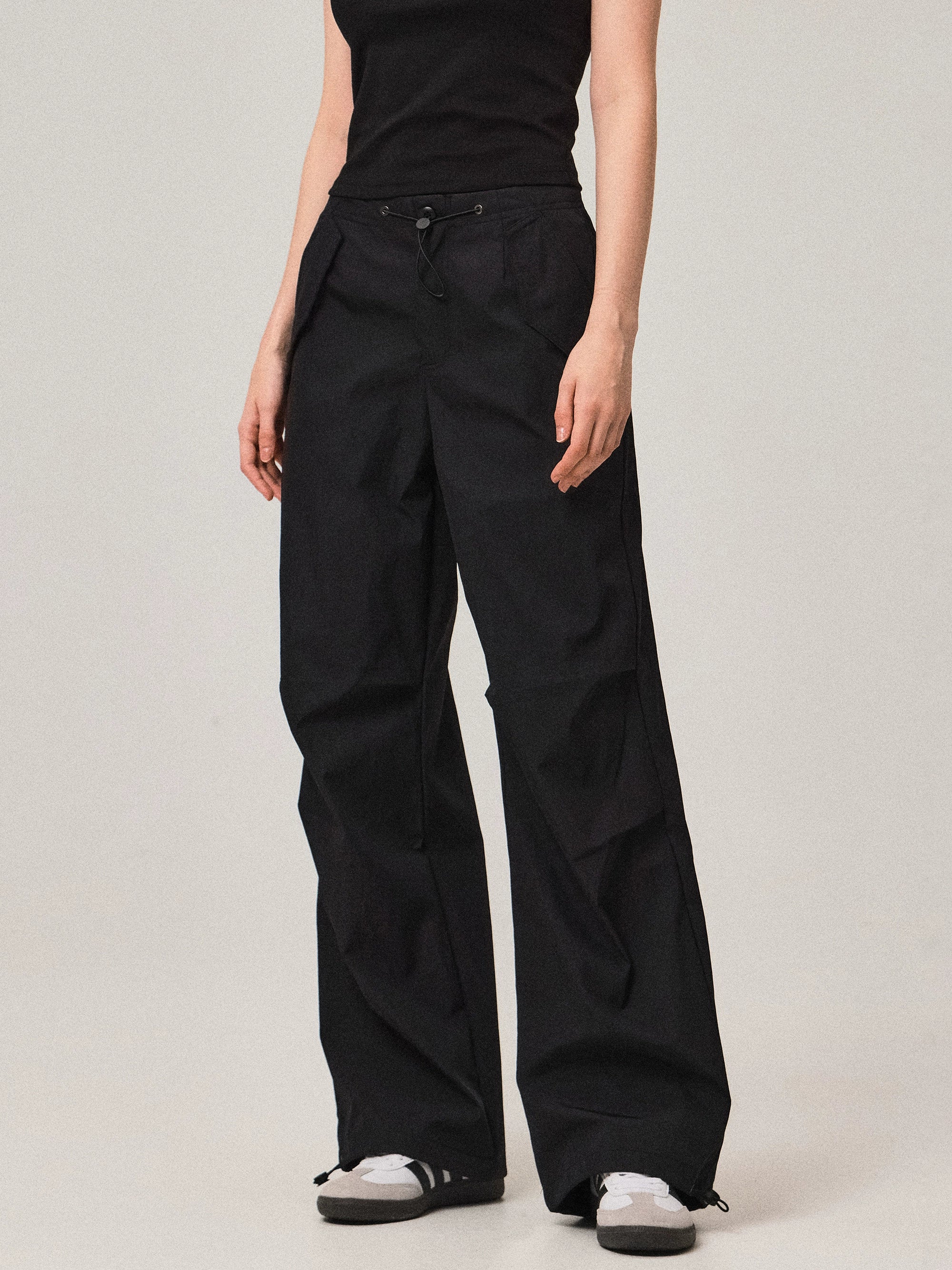 Retro Loose Casual Cargo Pants Comfortable Wide-Leg Pants