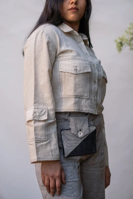 Sonder Cropped Jacket Appliqued Jacket Beaded Jacket Sequined Jacket