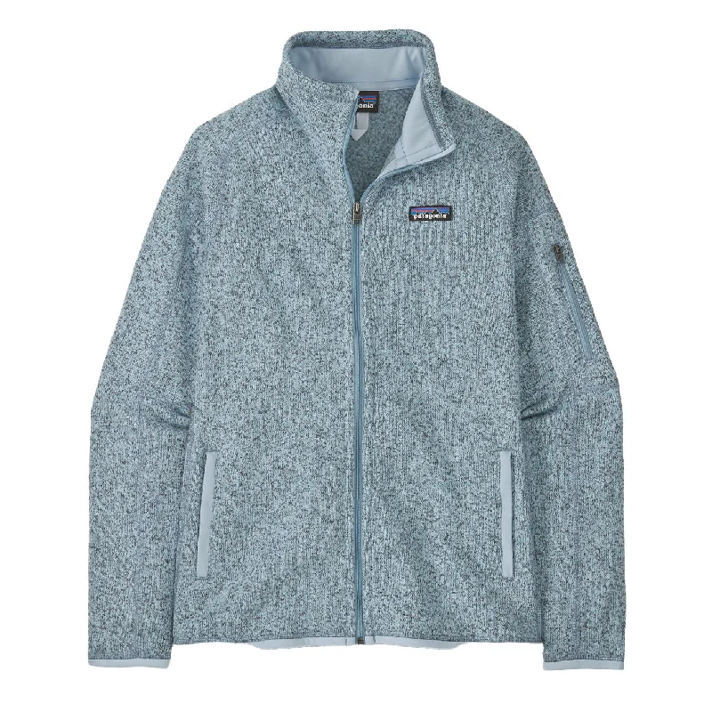 Patagonia Womens Better Sweater Jacket Fleck Blue Boxy Sweater Fitted Sweater A-Line Patagonia Womens Better Sweater Jacket Fleck Blue Boxy Sweater Fitted Sweater A-Line
