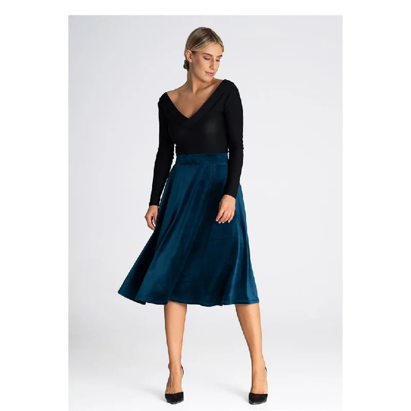 Skirt Figl leather skirt refined
