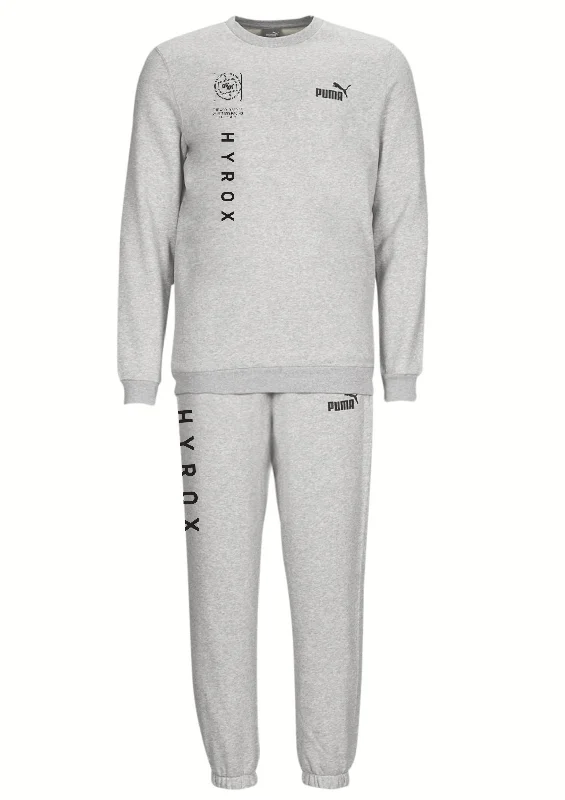 Feel Good Tracksuit - Gray SWEATER Tailored Straight A-Line