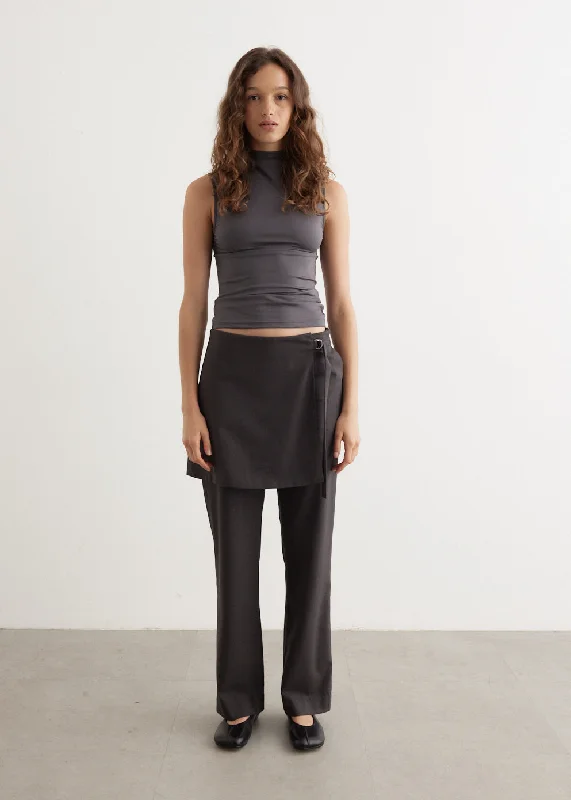 Pretender Tailored Pants Cozy Knit Pants