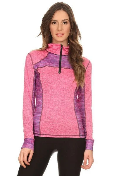 Pretty In Pink Active Track Jacket Knit Fabric Woven Fabric Fleece Fabric