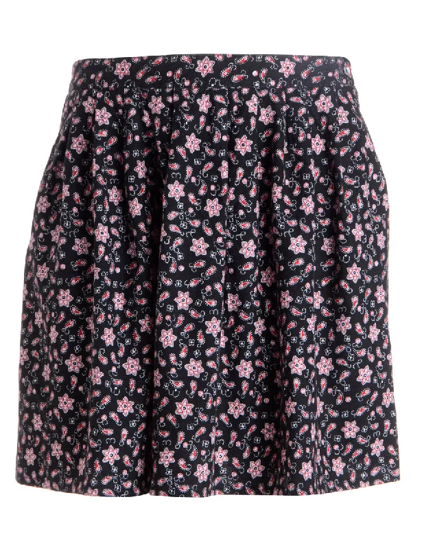 Reworked Amy Short Skirt cashmere skirt fine
