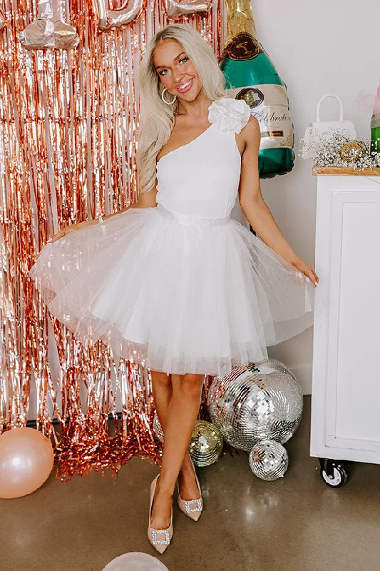 The Becca Tulle Skirt velvet skirt glossy