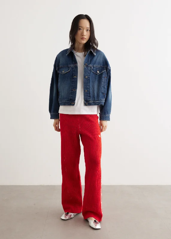 Crochet Track Pants Trendy Palazzo Pants