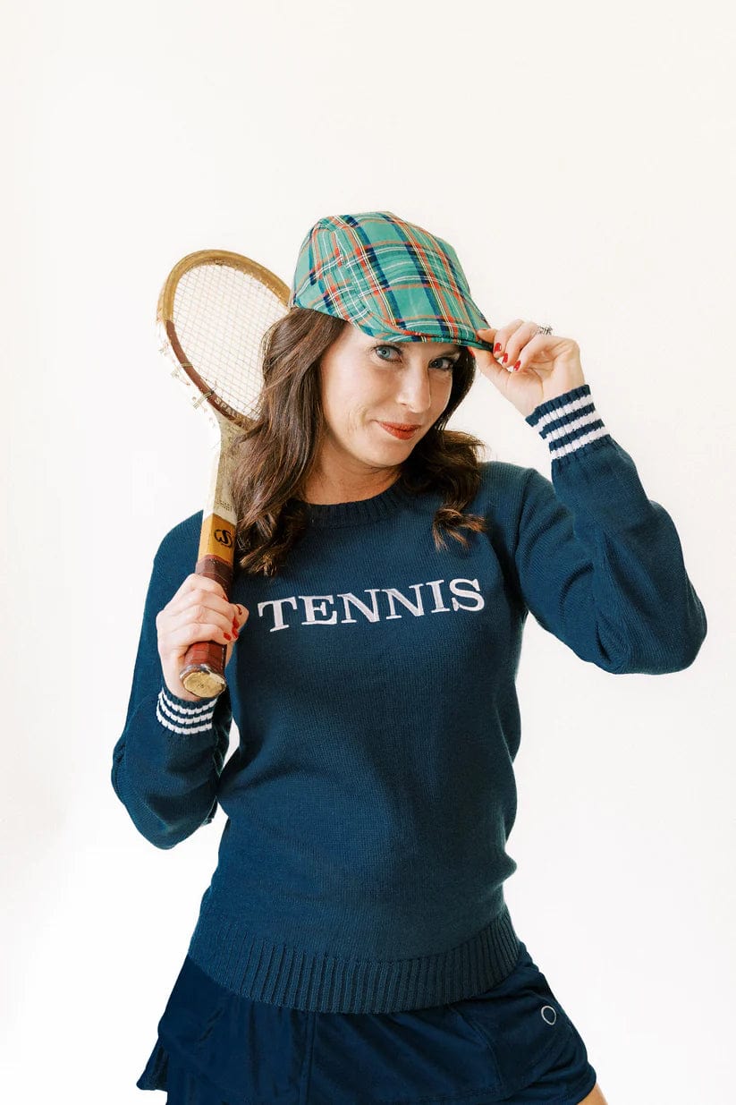 Navy with White