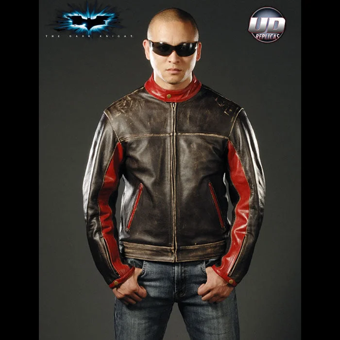 Batman The Dark Knight: Bruce Wayne Street Jacket - XS Snapped Jacket Toggled Jacket Drawstring Jacket Batman The Dark Knight: Bruce Wayne Street Jacket - XS Snapped Jacket Toggled Jacket Drawstring Jacket