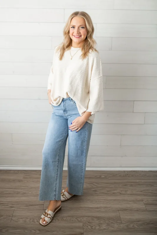 Easel Soft Washed Stretched Denim Pants Soft Cotton Pants