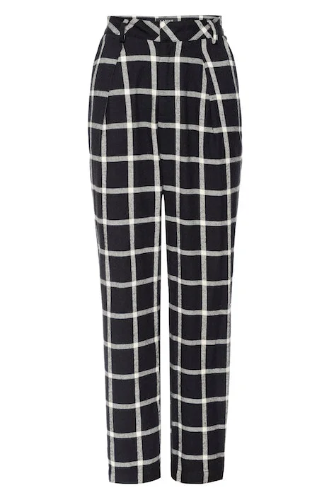 RHODES Plaid Pant Soft Stretch Pants