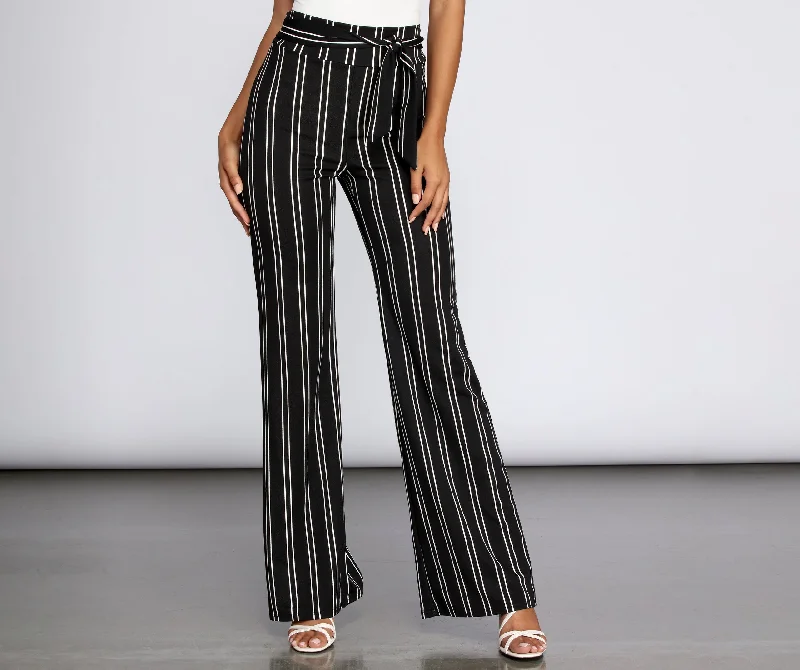 Keepin' It Classy Wide Leg Pants High-Waist Jeans