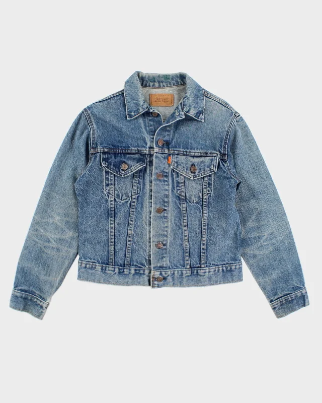 Vintage Levi's Orange Tab Denim Jacket - S One-Shoulder Jacket Off-the-Shoulder Jacket Asymmetrical Jacket Vintage Levi's Orange Tab Denim Jacket - S One-Shoulder Jacket Off-the-Shoulder Jacket Asymmetrical Jacket