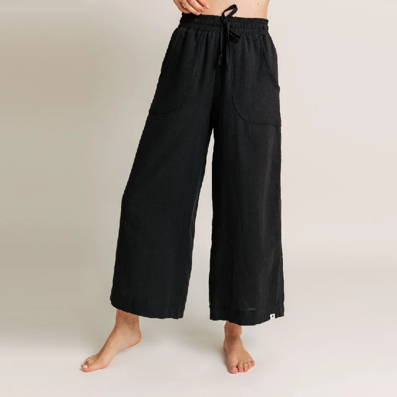 Tribeca Cotton Pants Fashionable Button-Up Pants