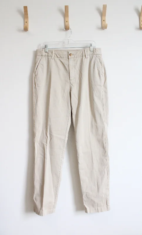 Coldwater Creek Khaki Pants | 10 Soft Cotton Pants