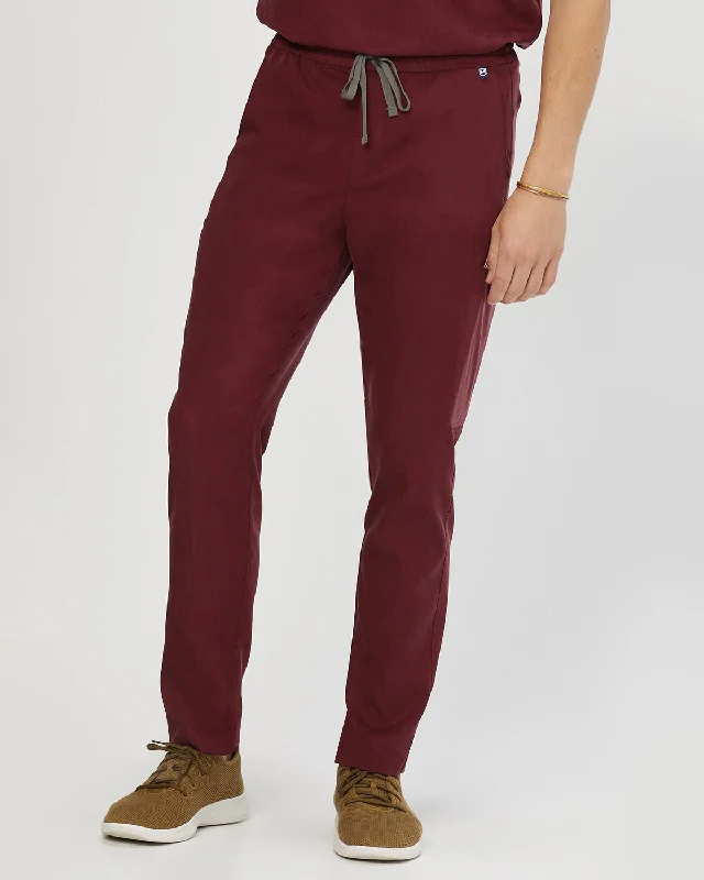 TENCEL™ Sable‎ ‎ Tapered Scrub Pants High-Waist Jeans