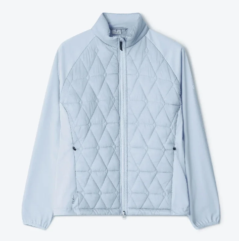 Cross Women's PRIMUS QUILTED JACKET - XENON BLUE Denim Jacket Leather Jacket Suede Jacket Cross Women's PRIMUS QUILTED JACKET - XENON BLUE Denim Jacket Leather Jacket Suede Jacket