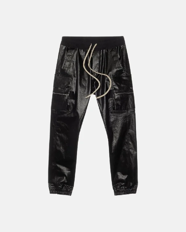 Denim Pants Mastodom Black Formal Wide-Leg Pants