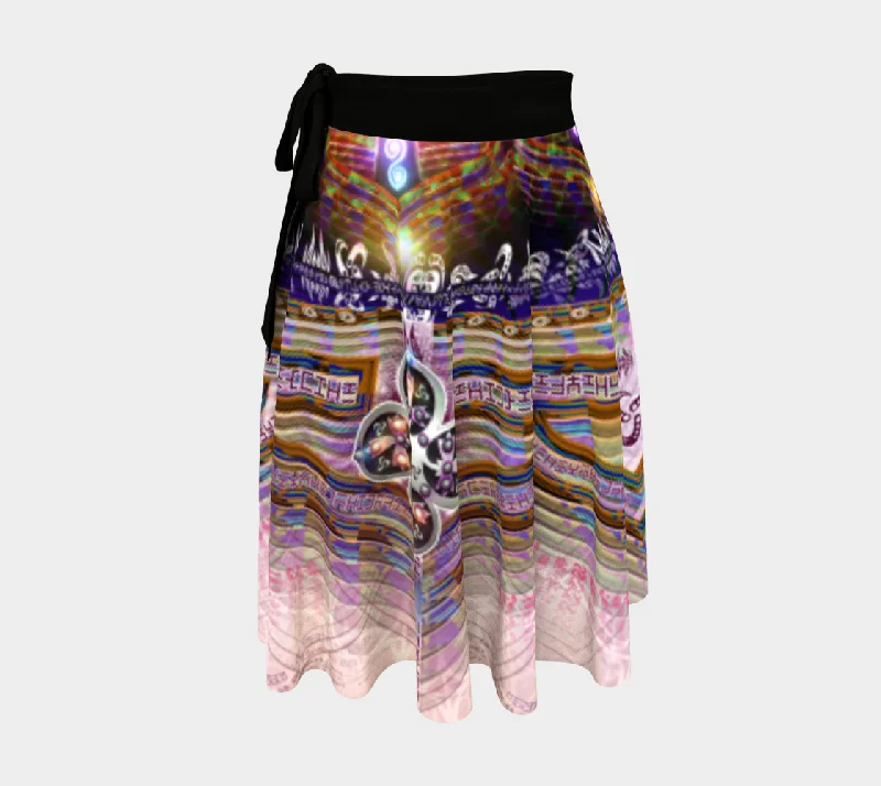 Svadhisthana | Sacral Chakra Wrap Skirt cashmere skirt rich
