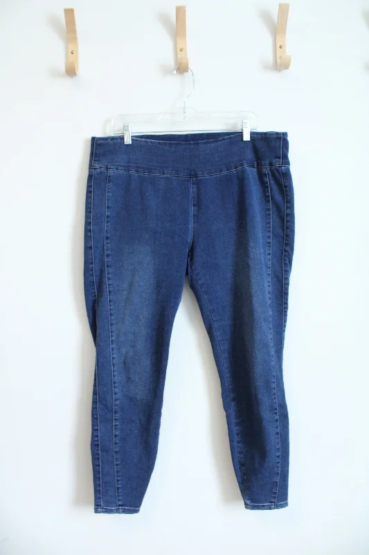 By Giuliana Stretch Denim Pants | L Soft Stretch Pants