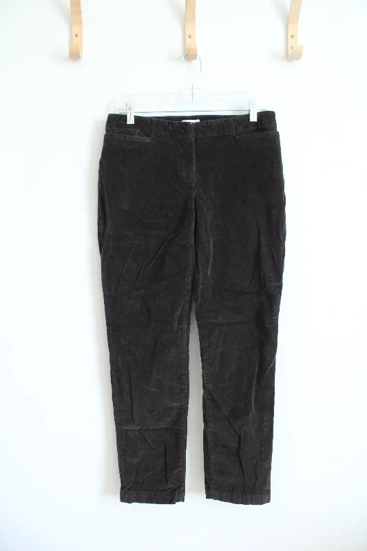 J.Jill Brown Corduroy Pants | 6 Petite Fashionable Jogger Pants