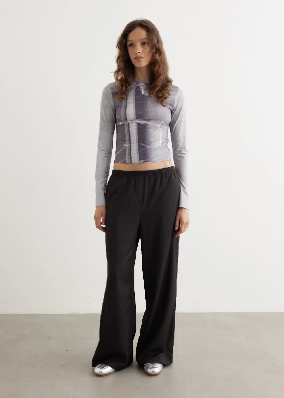 Bolt Tailored Lounge Pants High-Waist Jogger Pants