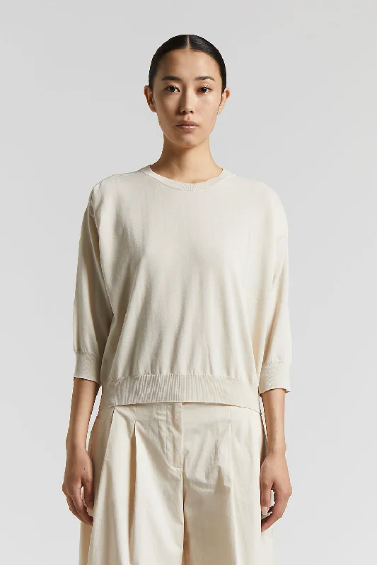 Pure cotton crepe tricot sweater Wool Sweater Cotton Sweater Cashmere Sweater