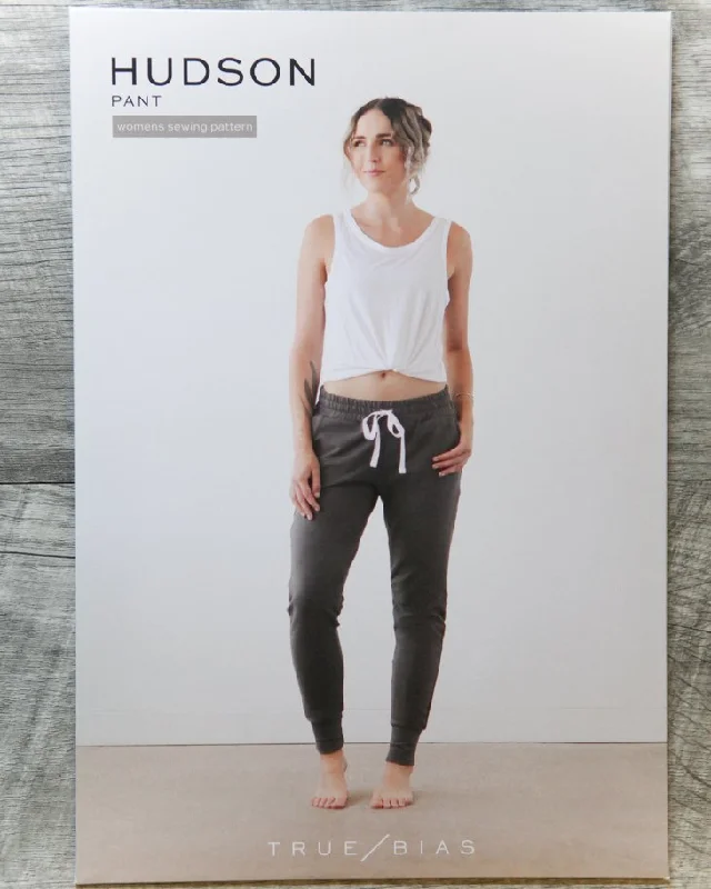Hudson Pant Pattern -- True Bias Patterns Classic Straight Pants