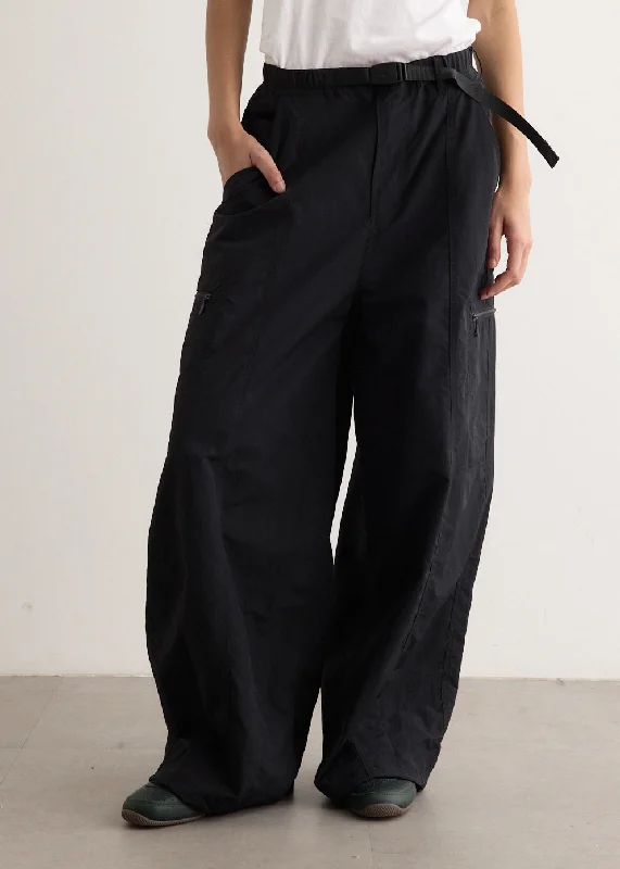 Loose Balloon Pants Elegant Wool Trousers
