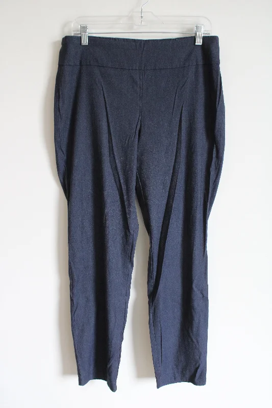 Van Heusen Stretch Blue Pant | 12 Chic Wool Trousers