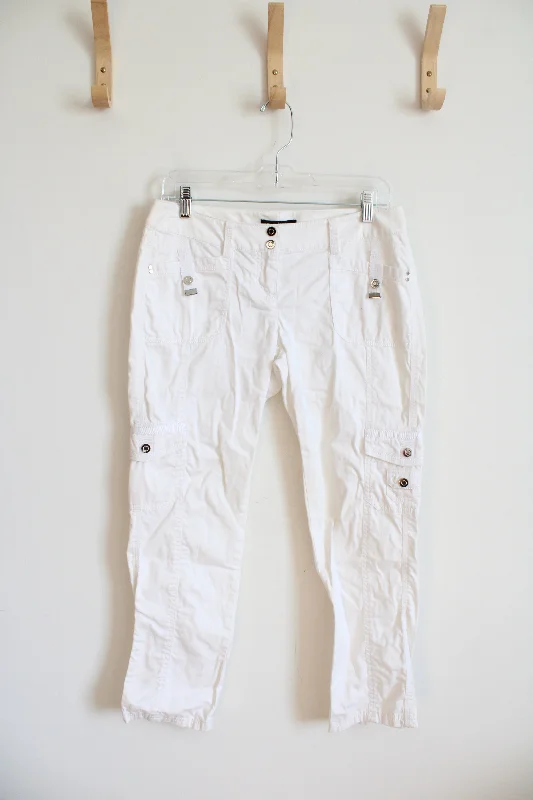 White House Black Market White Cargo Pants | 2 Stylish Casual Pants