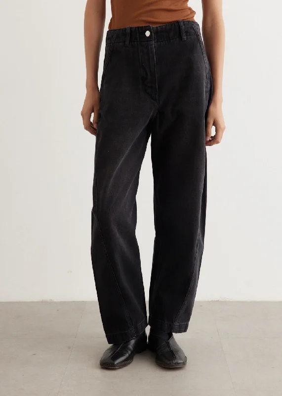 Akerman Denim Pants Classic Straight-Leg Pants