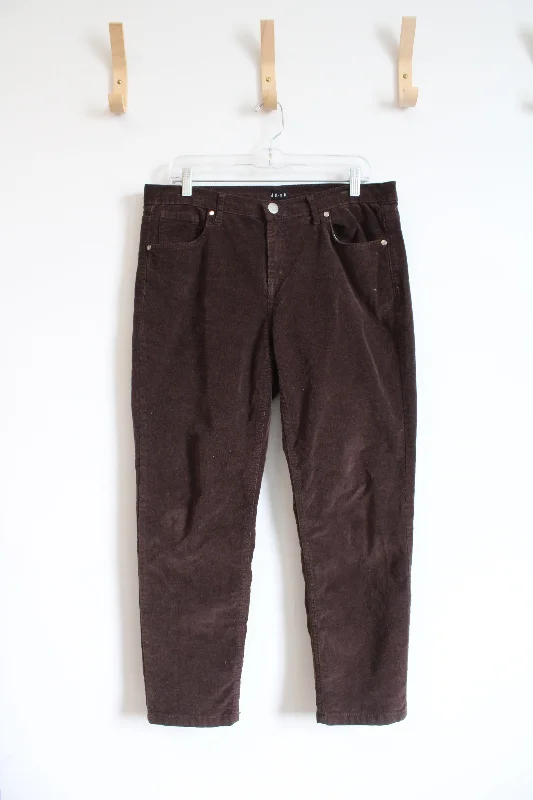 Dash Dark Brown Corduroy Pants | 12 Modern Bootcut Pants