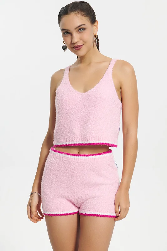 Tipped Sweater Tank Layered Multi-layer Single Layer