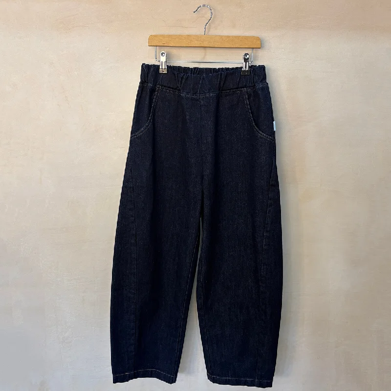 Arc Pants in Raw Denim by Le Bon Shoppe Chic Faux Leather Pants